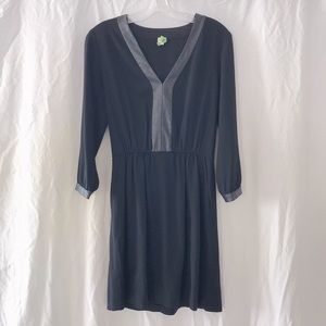 Wilfred V-neck Dress Black XS